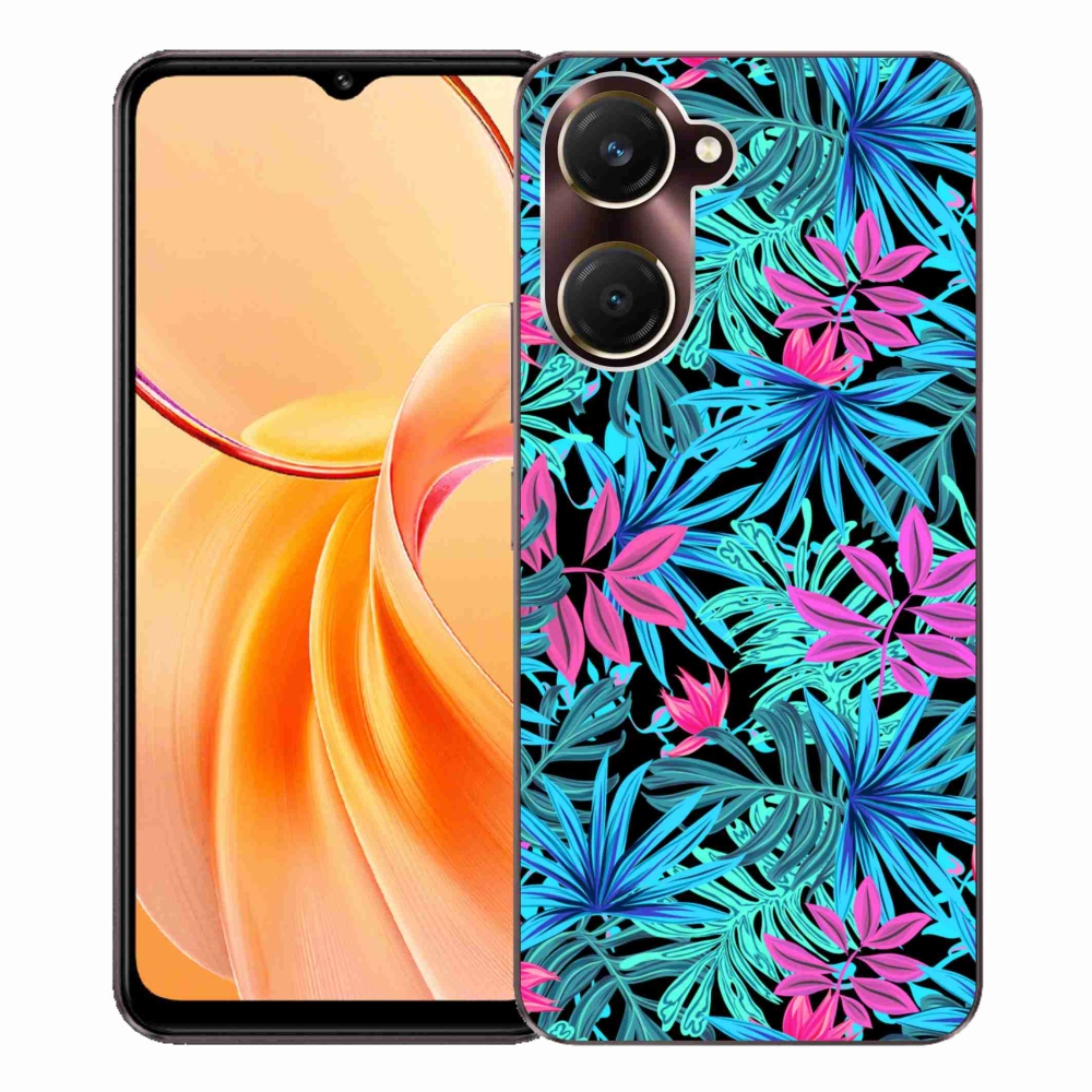 Gélový kryt mmCase na Vivo Y28s 5G - kvety 3