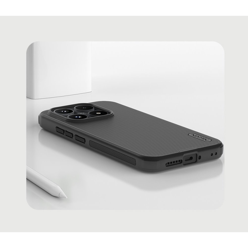 Nillkin Super Frosted PRO Magnetický zadný kryt pre Xiaomi 17 Black