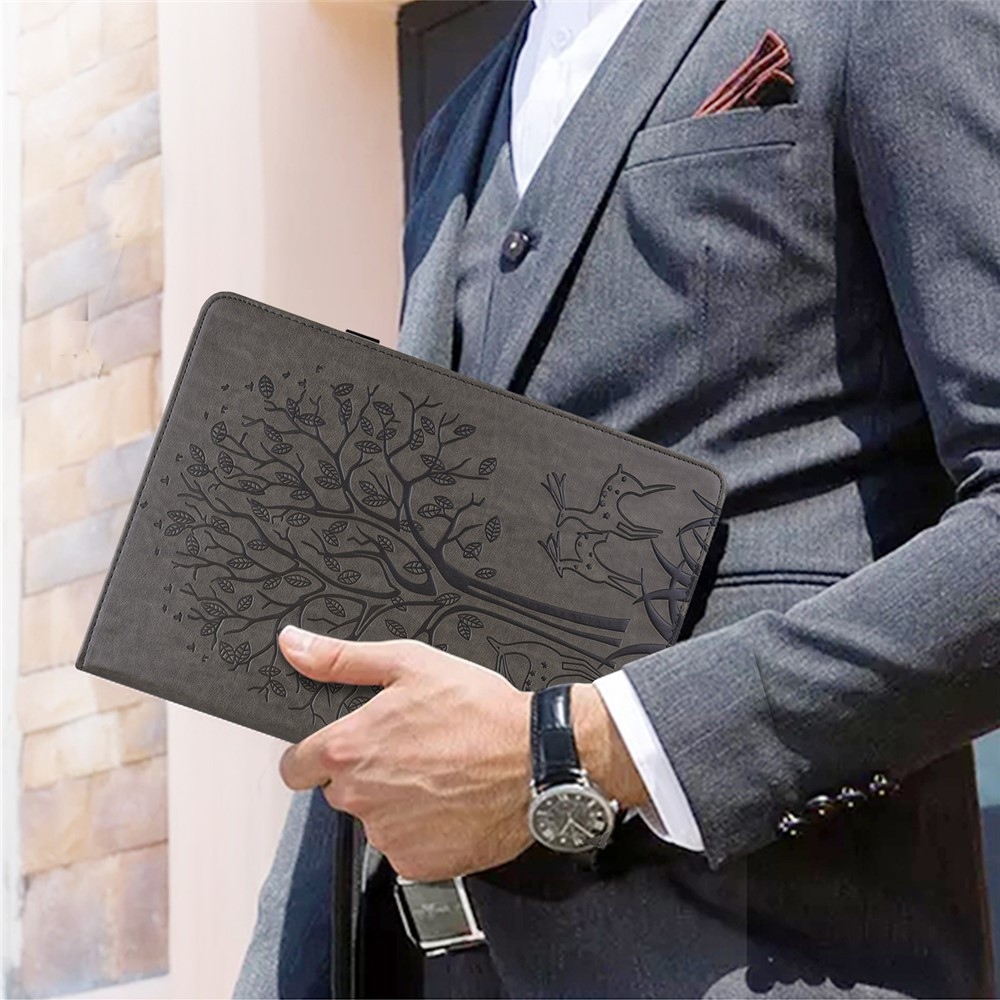 Tree zatváracie púzdro na tablet Xiaomi Redmi Pad SE 8.7 - šedé