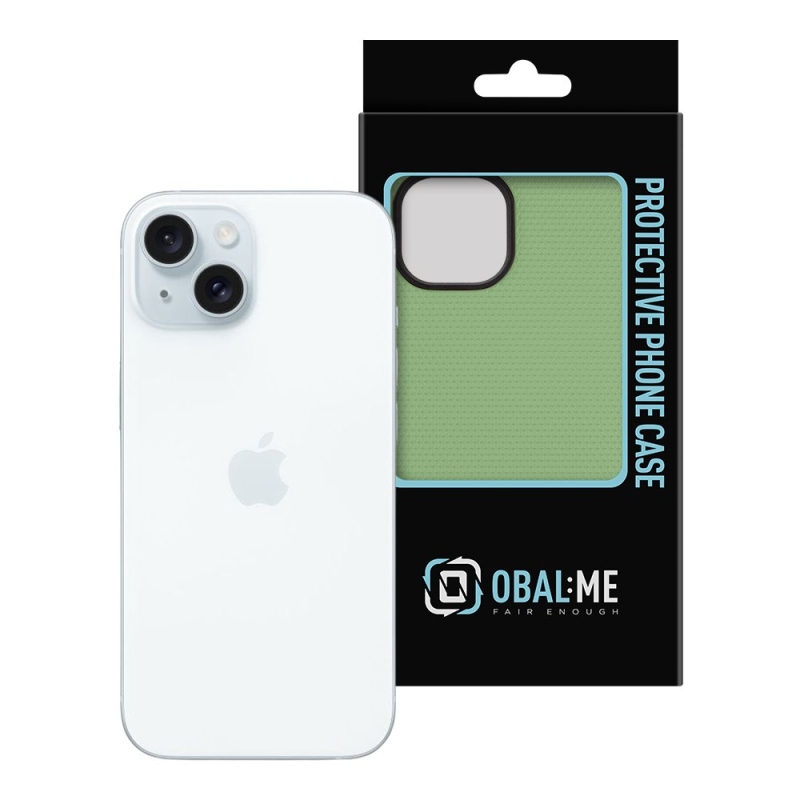 OBAL:ME NetShield Kryt pre Apple iPhone 15 Green