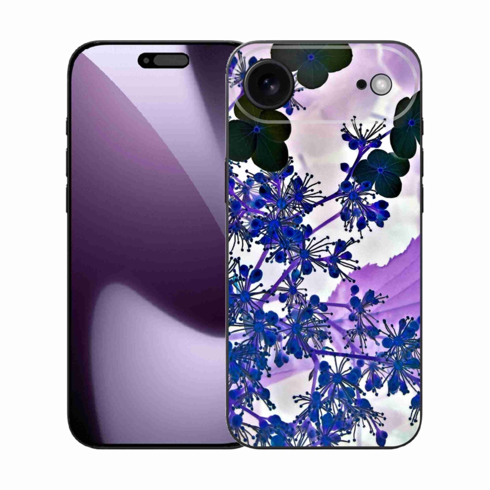 Gélový kryt mmCase na iPhone 17 Air - kvet hortenzie