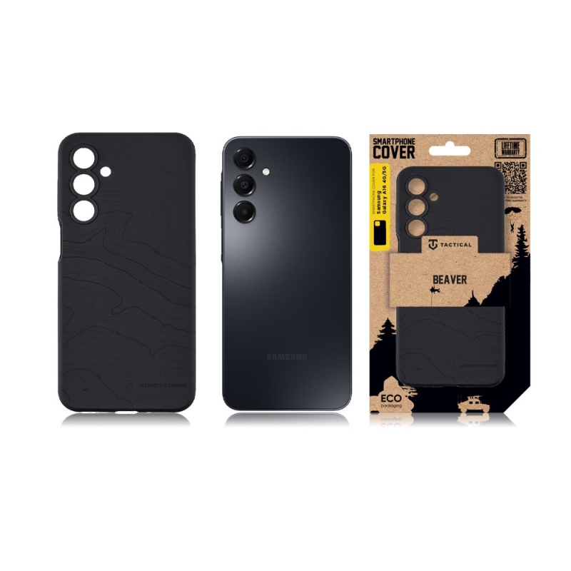Taktický kryt Beaver pre Samsung Galaxy A16 Asphalt
