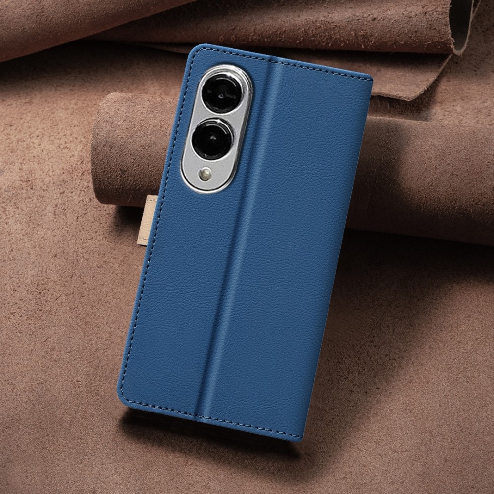 BNF DUO knižkové púzdro na Samsung Galaxy S25 Edge - modré
