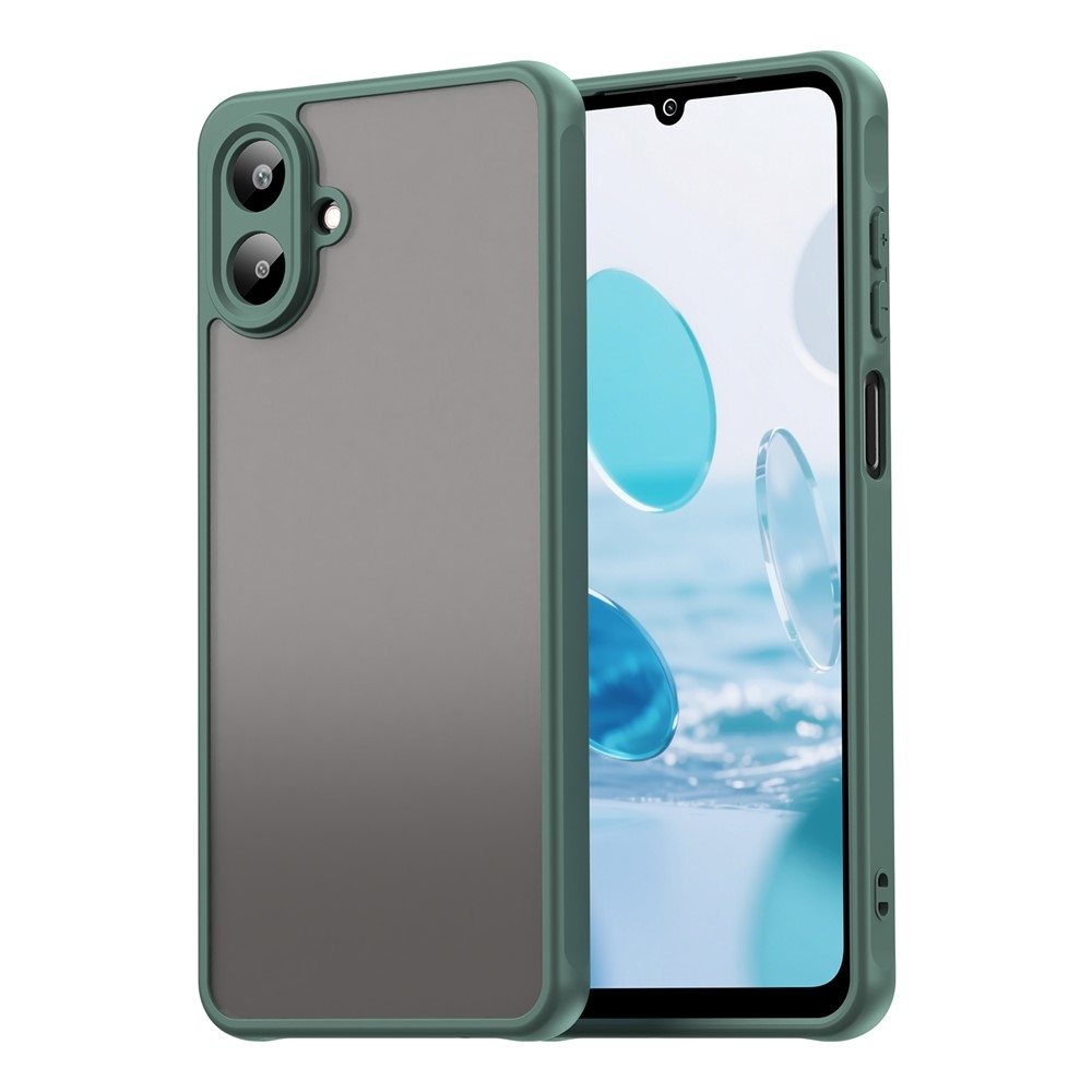 Proof gélový obal s pevným chrbtom na Samsung Galaxy A07 4G - zelený