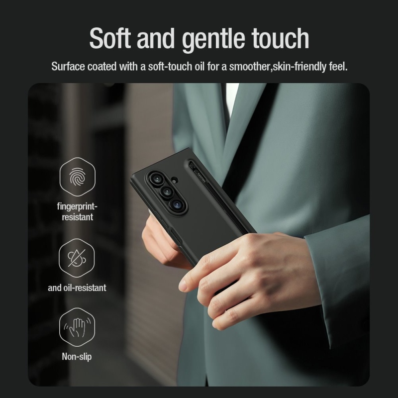 Nillkin Flex Pure Fold Pen Kryt slotu pre Samsung Galaxy Z Fold 7 Black