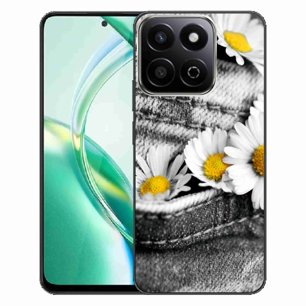 Gélový obal mmCase na Honor 200 Smart 5G - margarétky