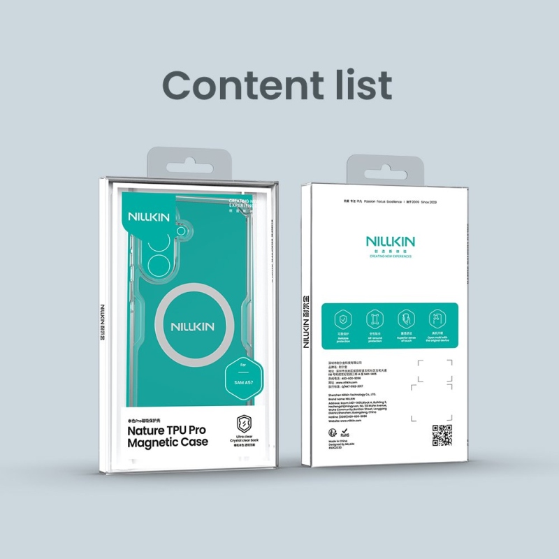 Nillkin Nature TPU PRO Magnetic Cover pre Samsung Galaxy A57 Transparent