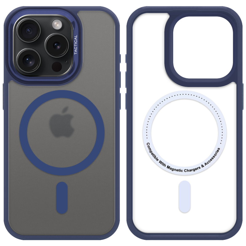 Tactical MagForce Hyperstealth 3.0 Puzdro pre Apple iPhone 15 Pro Deep Blue
