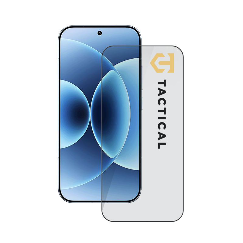 Taktický sklenený štít 5D sklo pre Xiaomi 17 Black