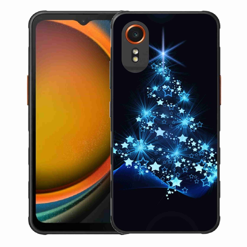 Gélový kryt mmCase na Samsung Galaxy Xcover 7 - vianočný stromček