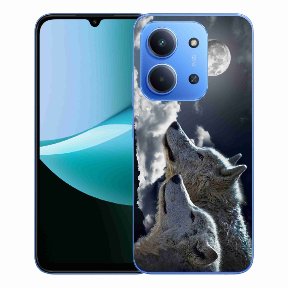 Gélový kryt mmCase na Xiaomi Redmi 15C 4G/5G (173mm) - vlci
