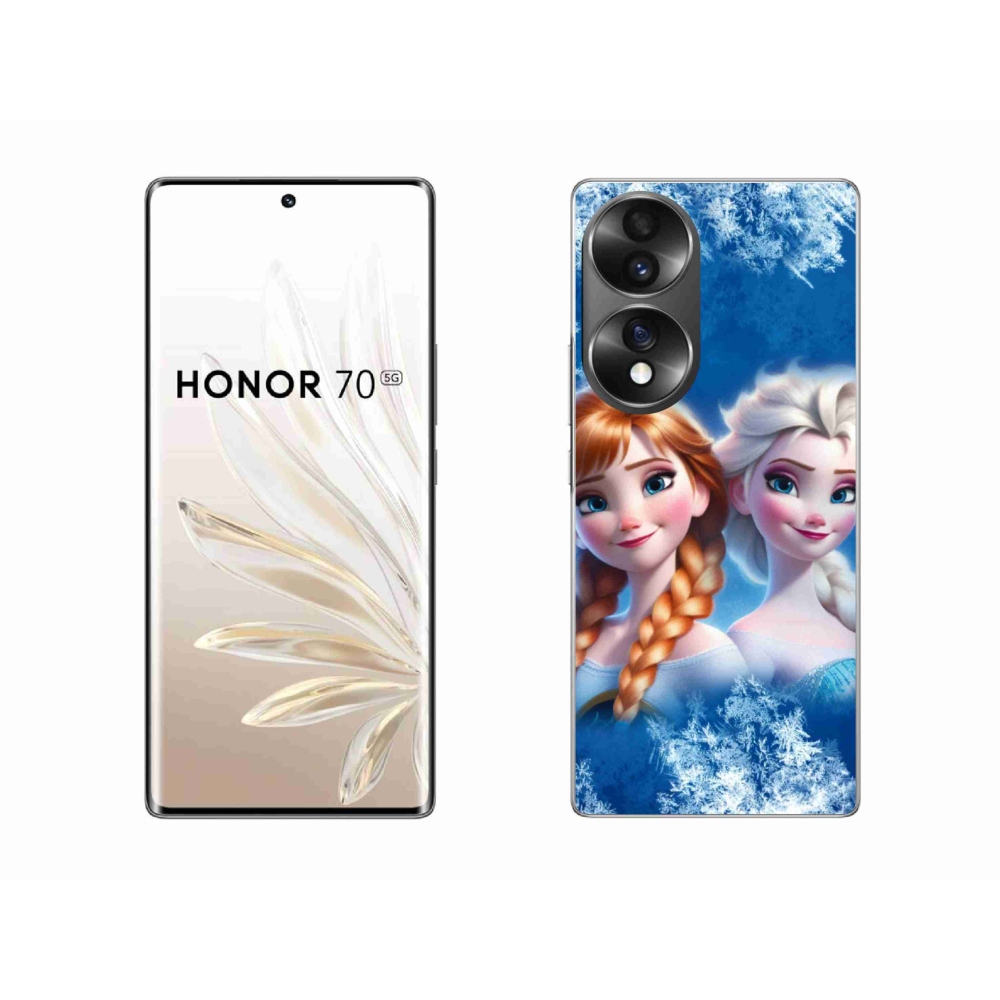 Gélový kryt mmCase na Honor 70 - ľadové kráľovstvo 2