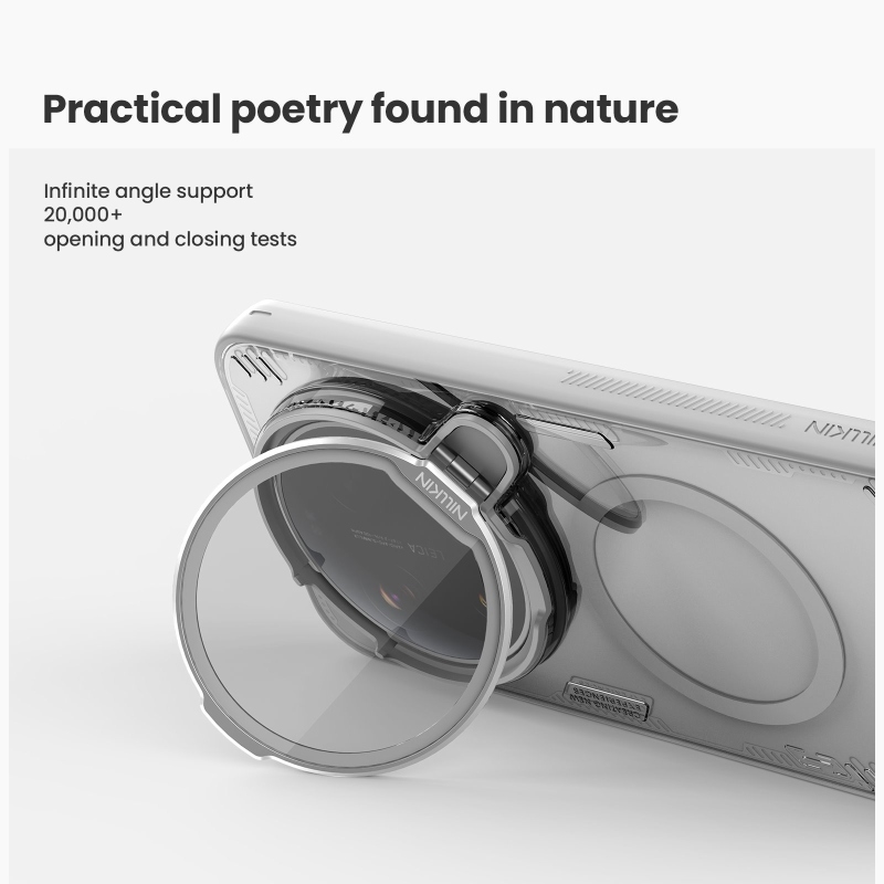 Nillkin Iceblade Prop Magnetický kryt pre Xiaomi 17 Ultra Twilight Gray