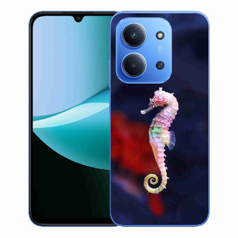 Gélový kryt mmCase na Xiaomi Redmi 15C 4G/5G (173mm) - morský koník