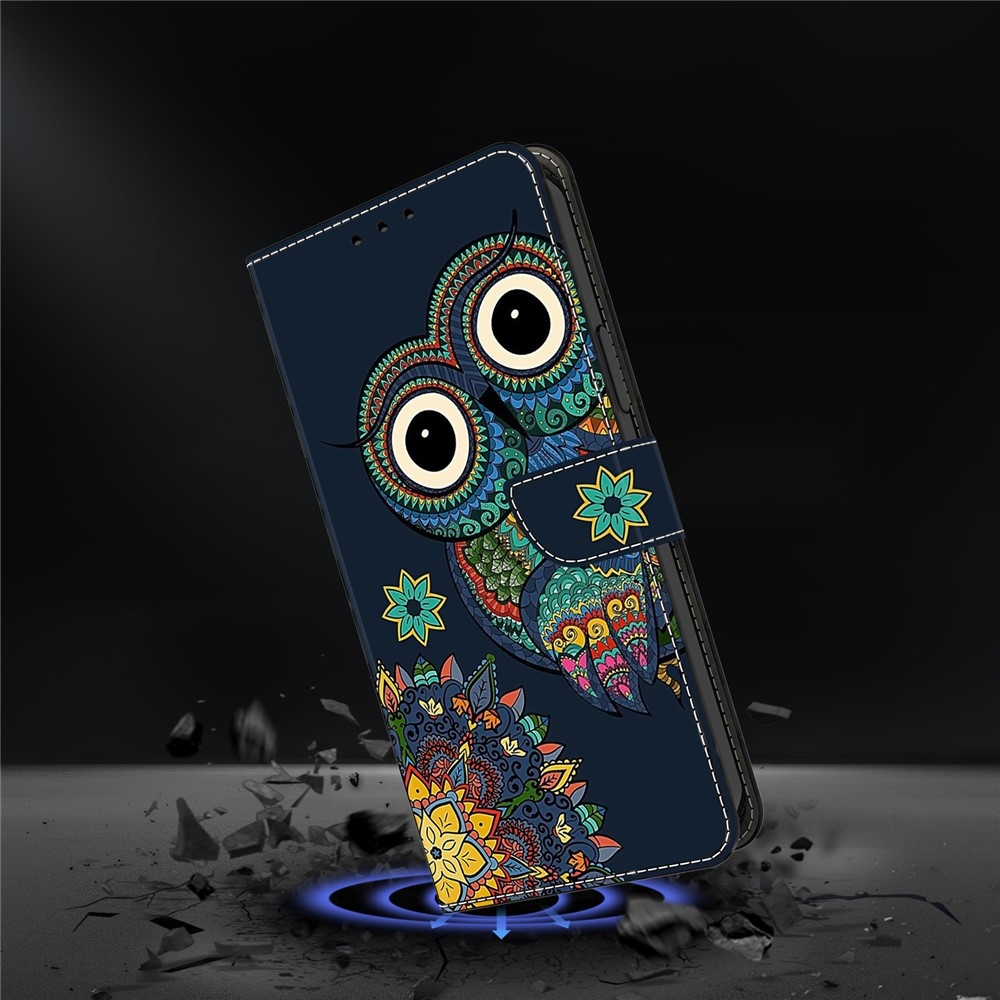 Smooth knižkové puzdro na Google Pixel 10 Pro/Pixel 10 - sova a mandala
