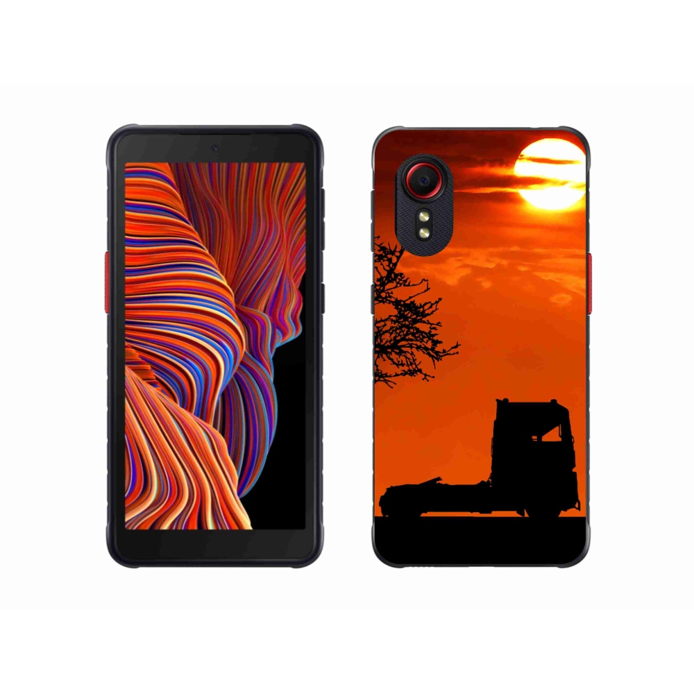 Gélový kryt mmCase na Samsung Galaxy Xcover 5 - kamión 3