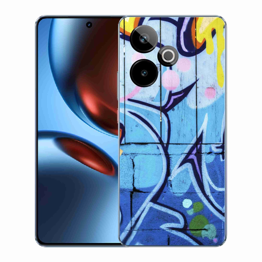 Gélový kryt mmCase na Realme GT 7 5G/GT 7T 5G - graffiti
