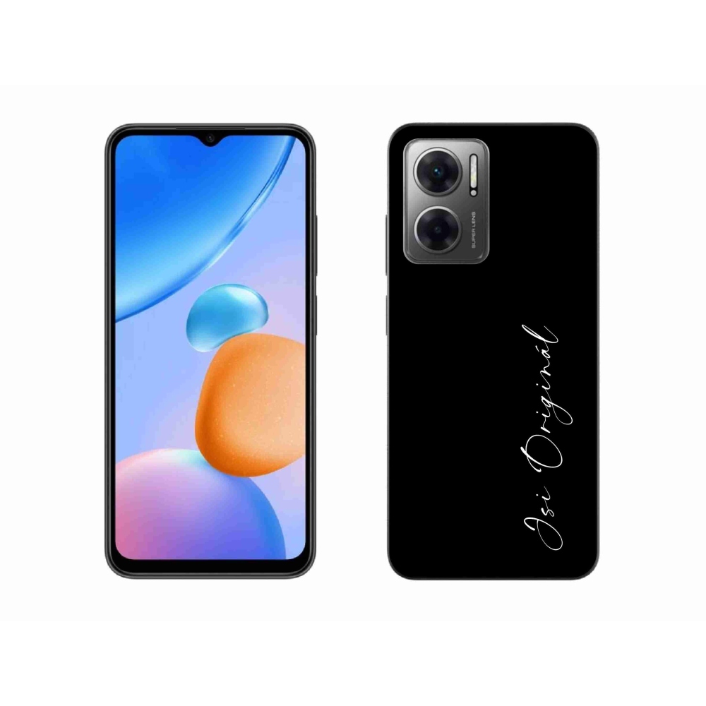 Gélový kryt mmCase na Xiaomi Redmi 10 5G - si originál čierne pozadie