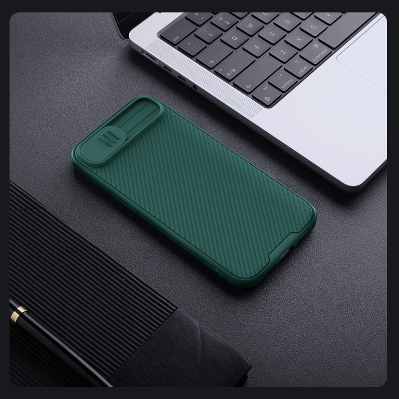 Nillkin CamShield PRO Zadný Kryt pre Apple iPhone 16e Deep Green