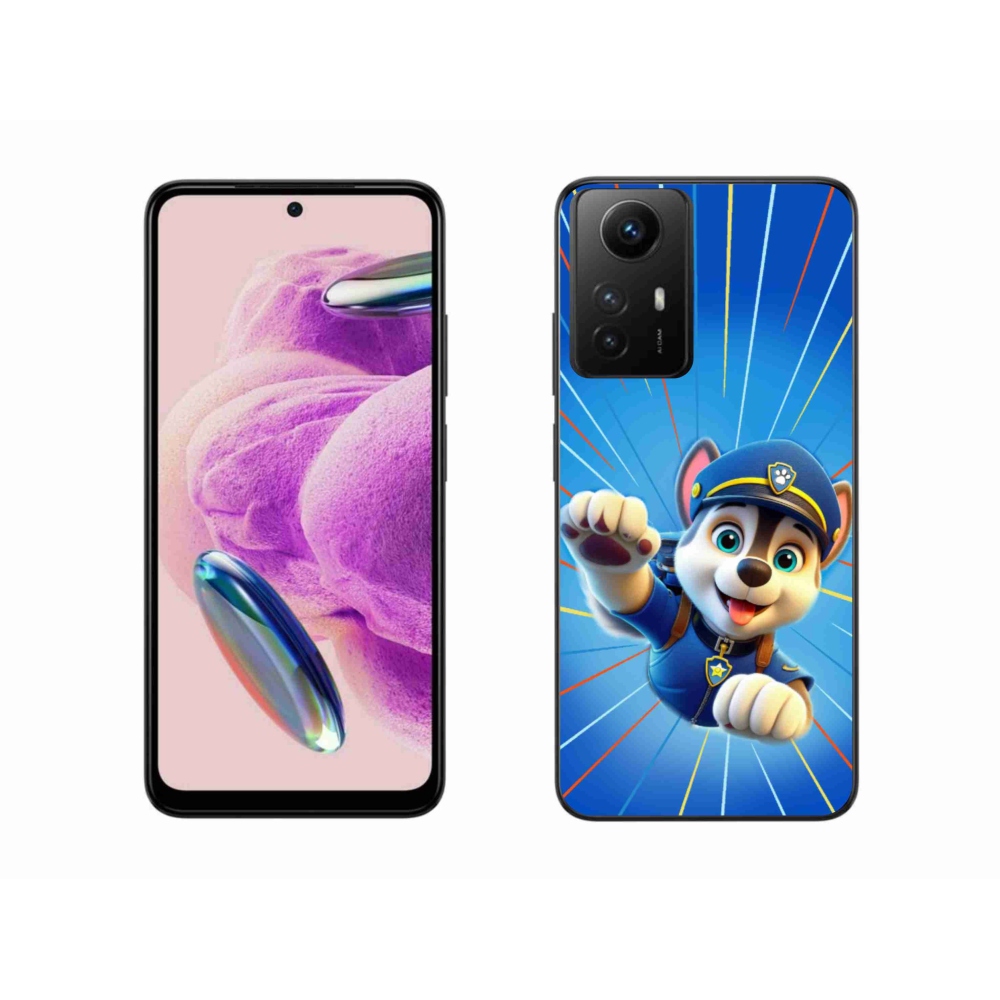 Gélový kryt mmCase na Xiaomi Redmi Note 12S - labková patrola 2