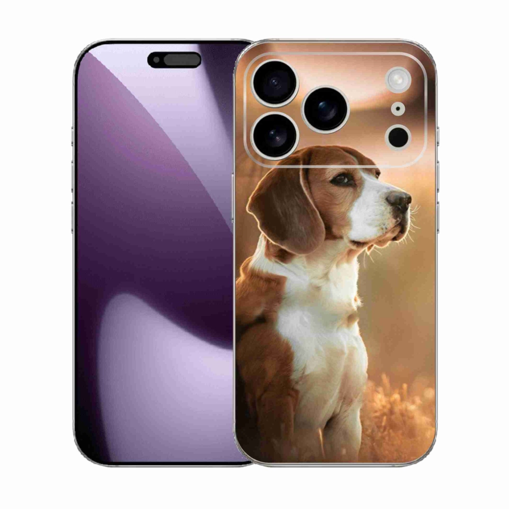 Gélový kryt mmCase na iPhone 17 Pro - bígl