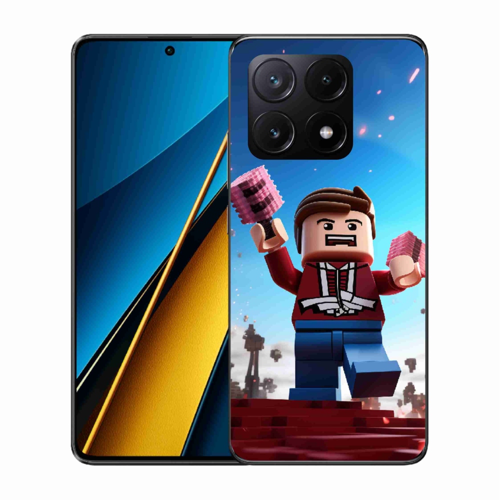 Gélový kryt mmCase na Xiaomi Poco X6 Pro 5G - roblox 2