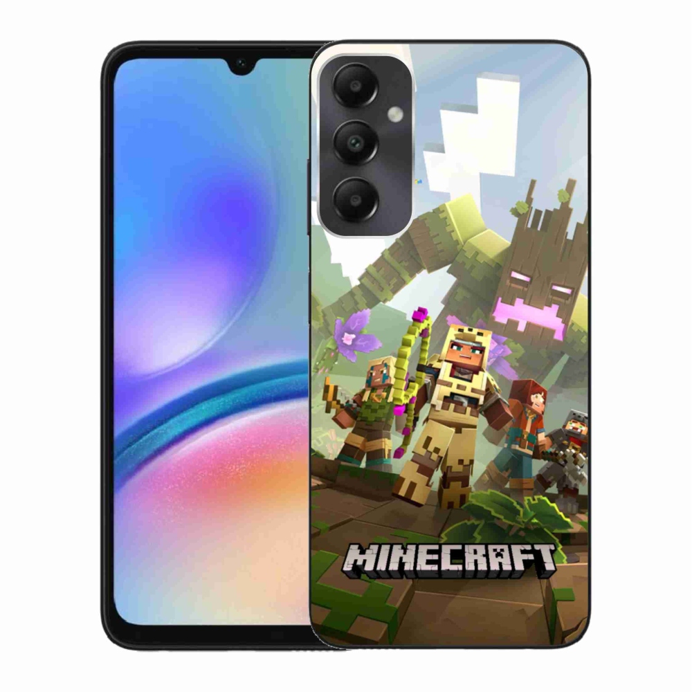 Gélový kryt mmCase na Samsung Galaxy A05s - minecraft 1