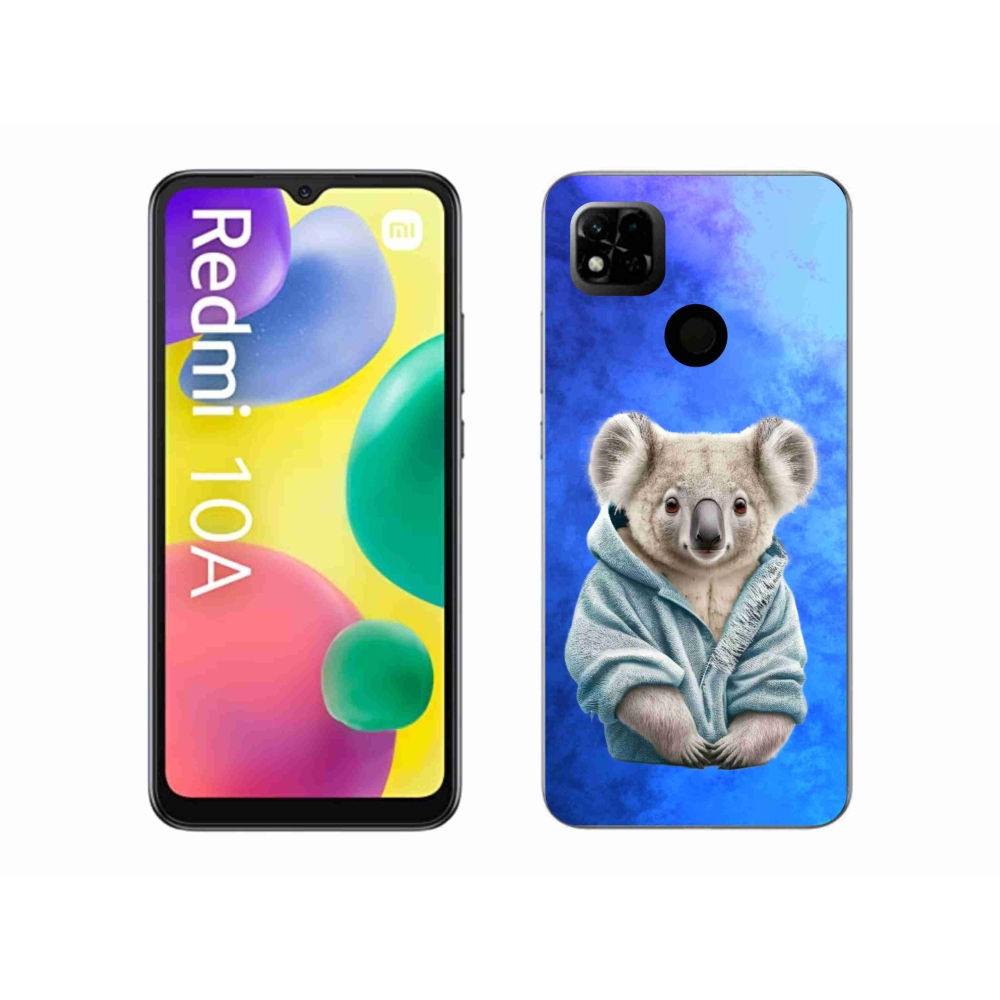 Gélový kryt mmCase na Xiaomi Redmi 10A - koala vo svetri