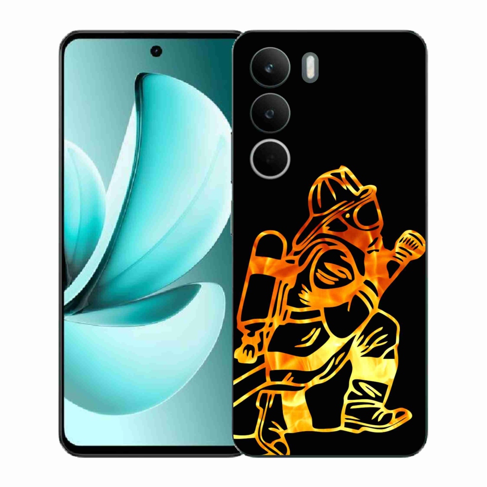 Gélový kryt mmCase na Realme C71 - hasič 1
