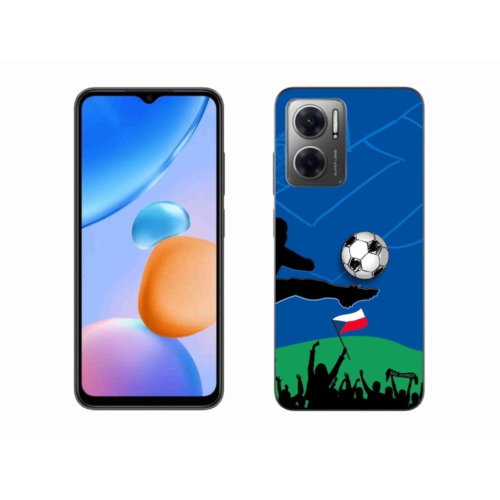 Gélový kryt mmCase na Xiaomi Redmi 10 5G - fanúšikovia futbalu