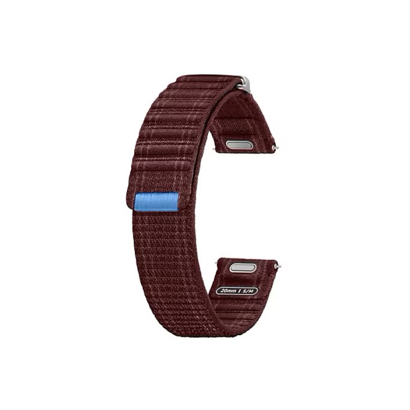 ET-SVL30SEE Samsung Galaxy Watch 4/5/6/7 Textilný Remienok 20mm S/M Wine