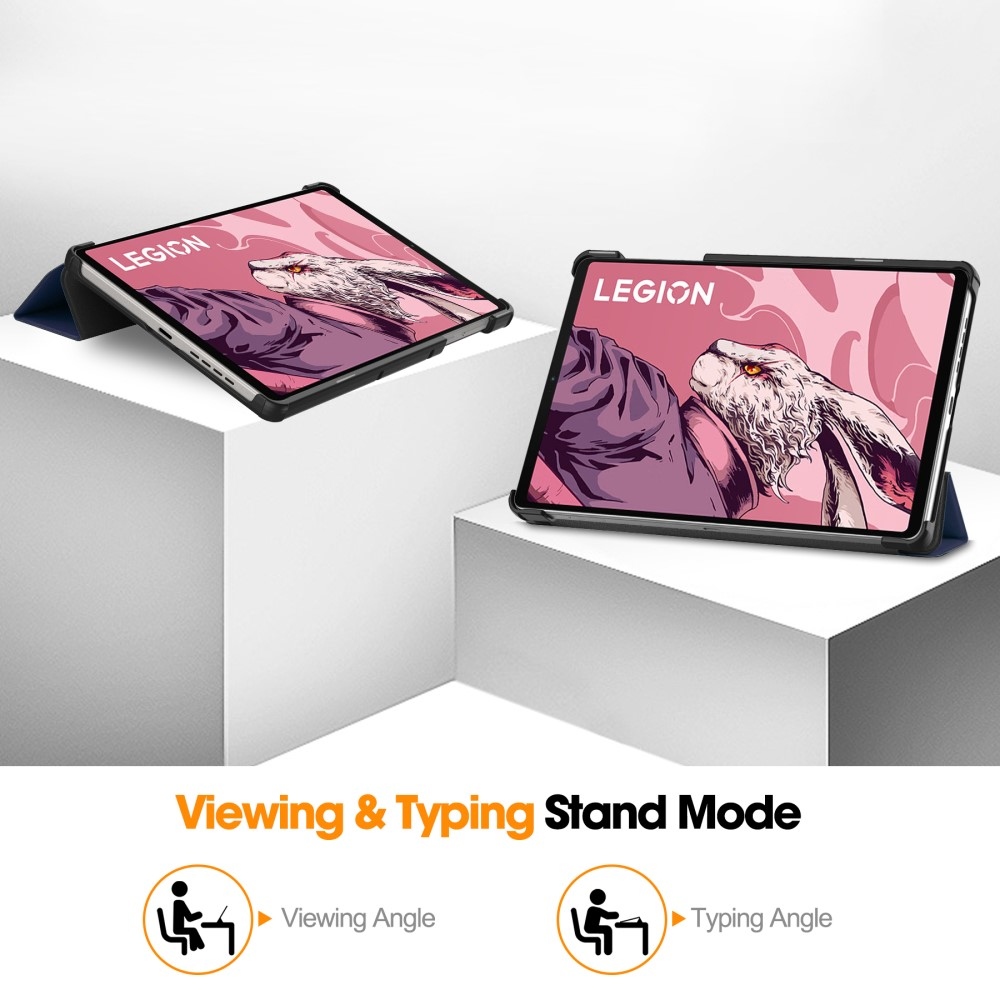 Cases chytré zatváracie púzdro na tablet Lenovo Legion Tab 8.8 (2. Gen.) - tmavomodré
