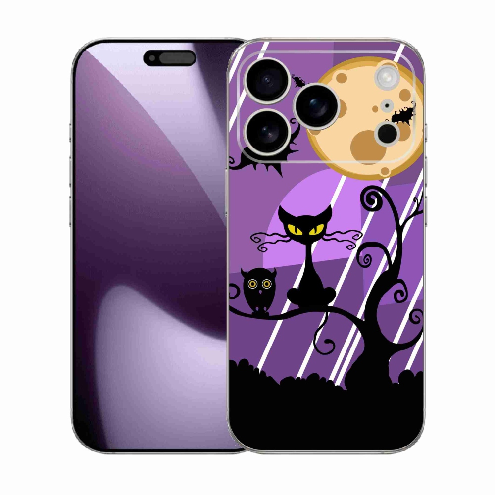 Gélový kryt mmCase na iPhone 17 Pro - halloween