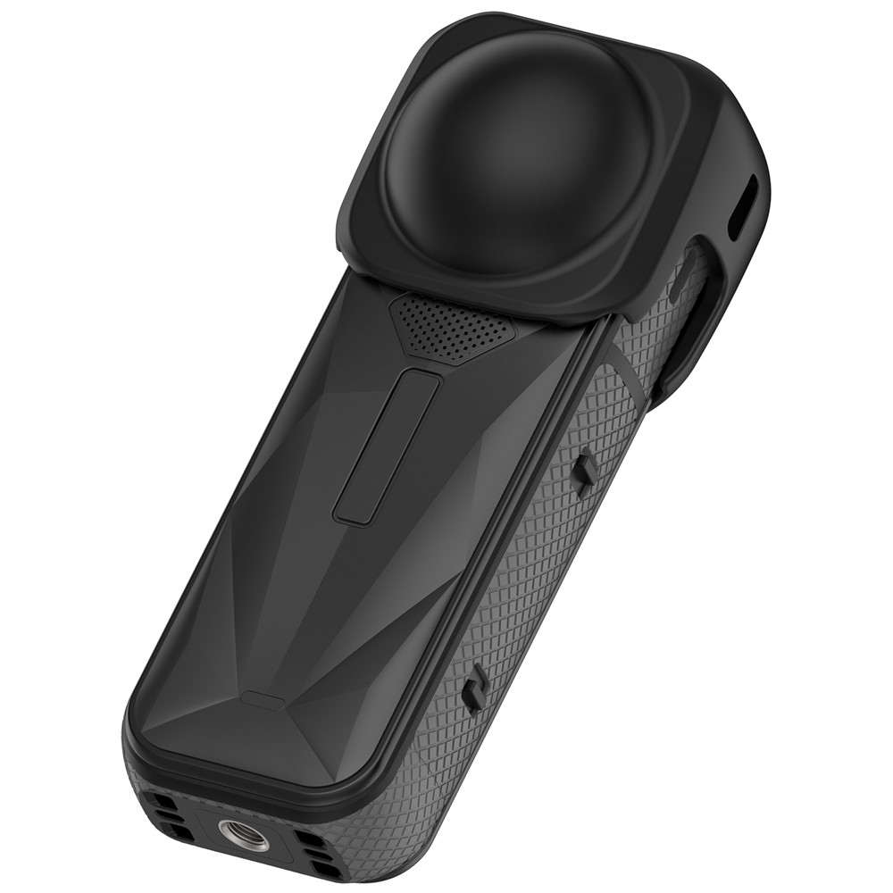 Silikónová krytka objektívov pre Insta360 X5 a X4 - čierna