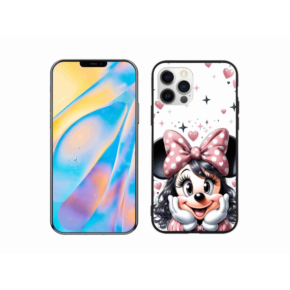 Gélový kryt mmCase na iPhone 12 Pro - minnie