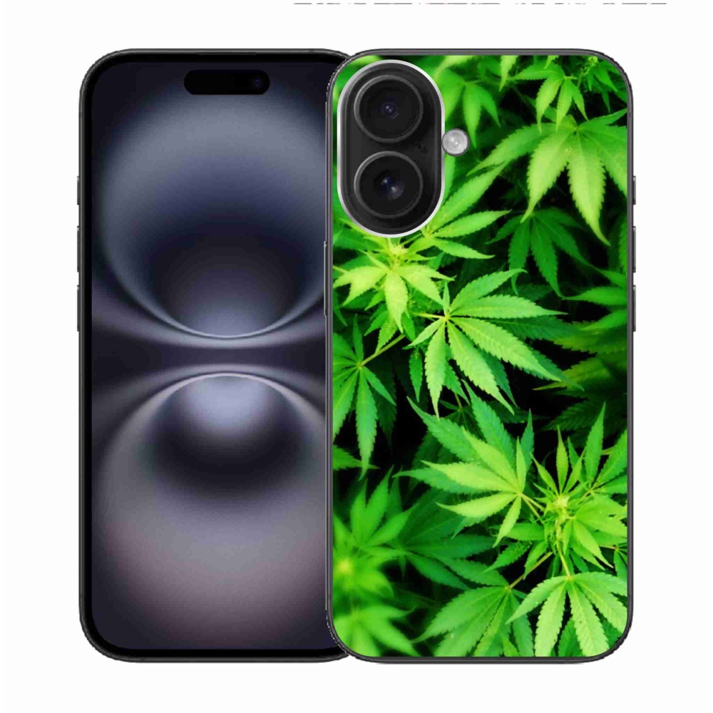 Gélový kryt mmCase na iPhone 16 - konope 3