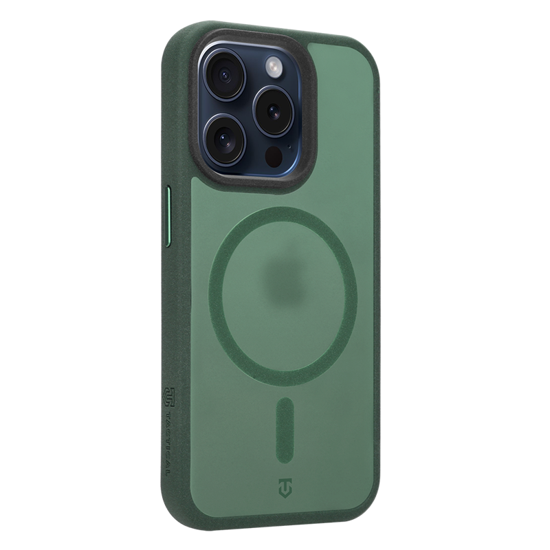 Tactical MagForce Hypersand puzdro pre Apple iPhone 15 Pro v farbe Forest Green
