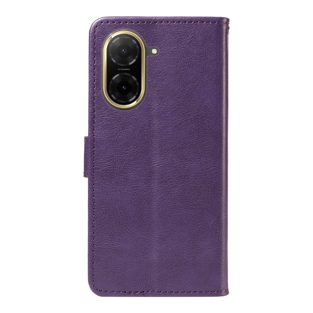 Wallet knižkové púzdro na Xiaomi Redmi A5 - fialové