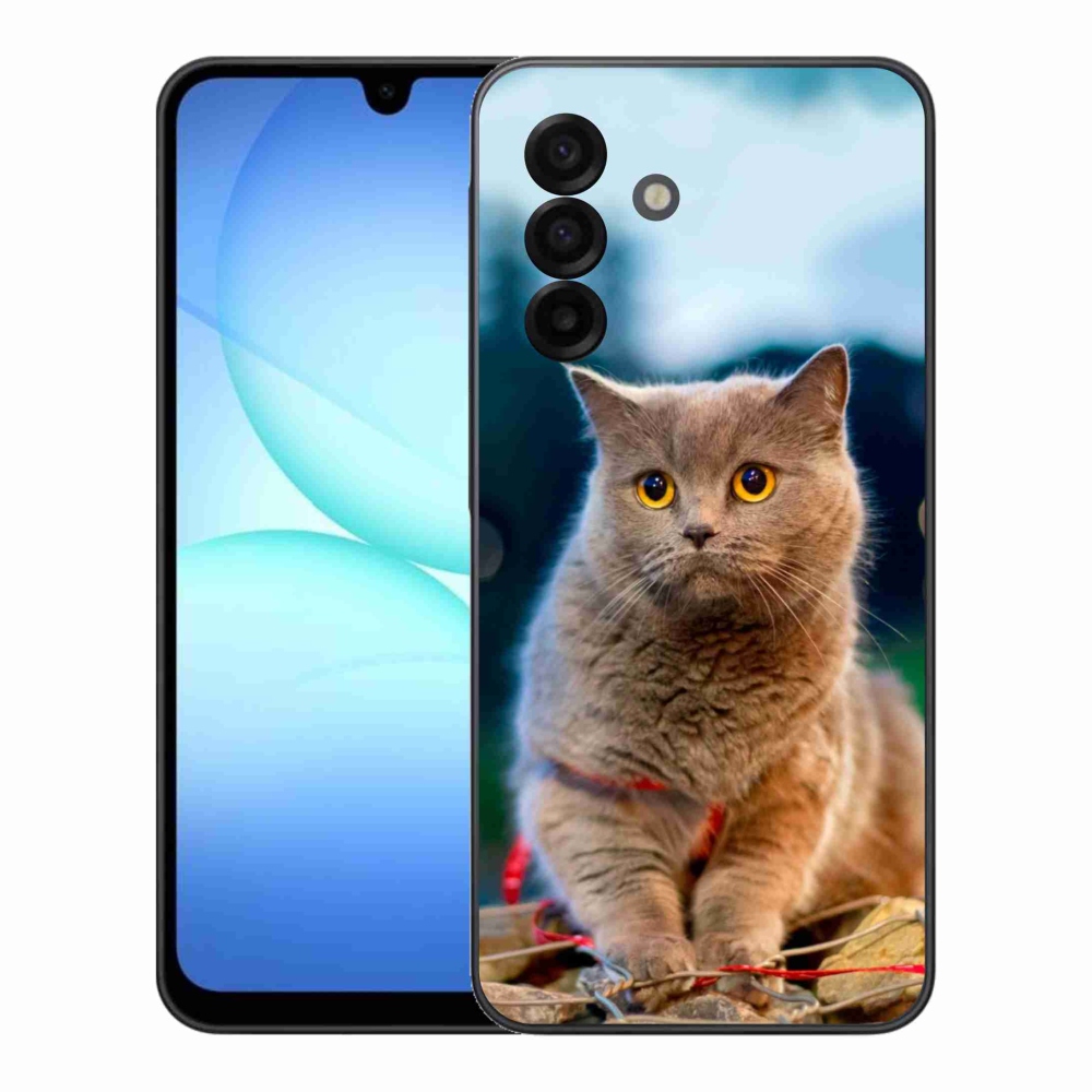 Gélový kryt mmCase na Samsung Galaxy A17 4G/5G - britská modrá 2