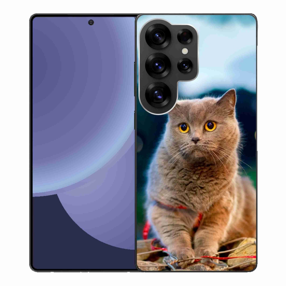 Gélový kryt mmCase na Samsung Galaxy S25 Ultra - britská modrá 2