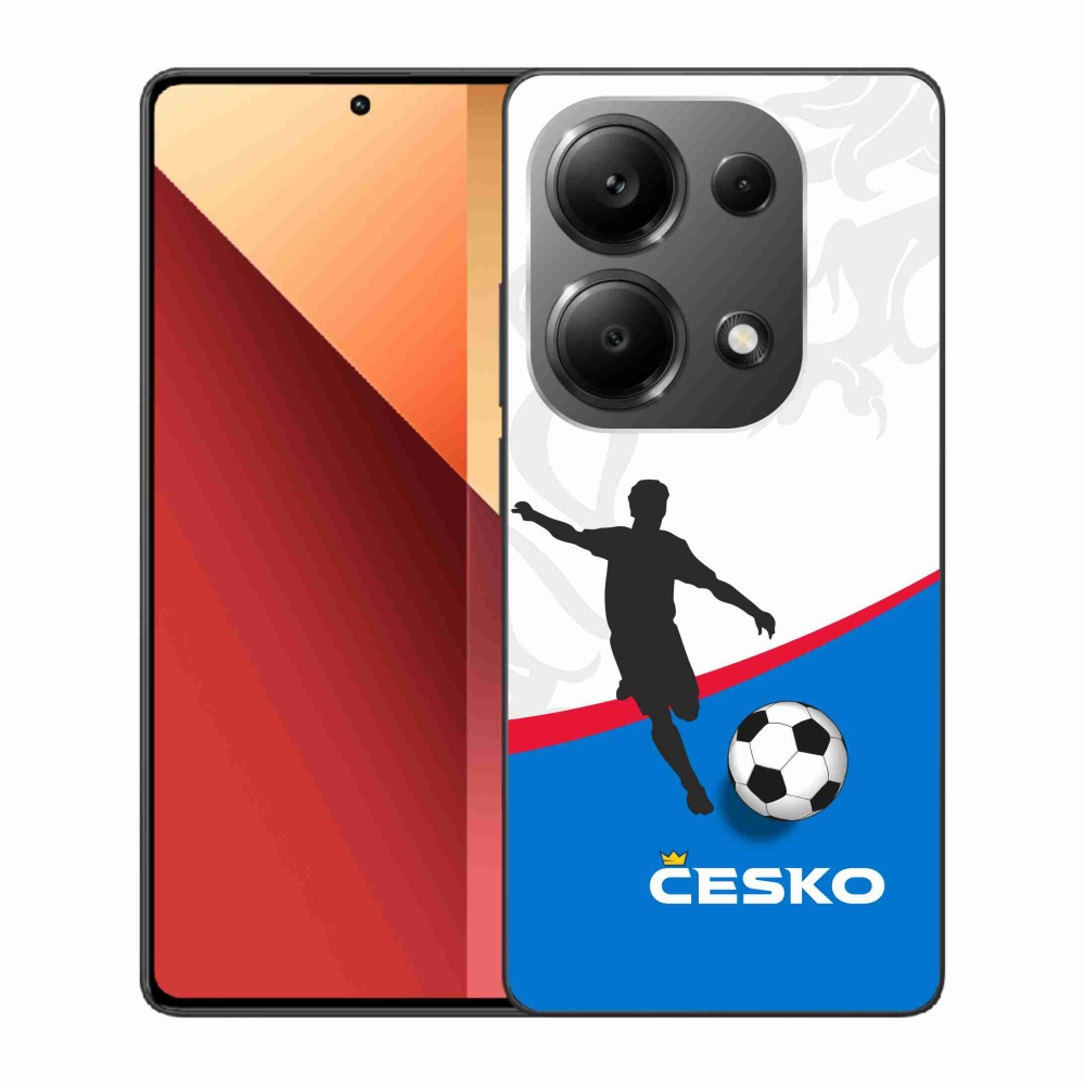 Gélový kryt mmCase na Xiaomi Redmi Note 13 Pro 4G/Poco M6 Pro - futbal Česko 1