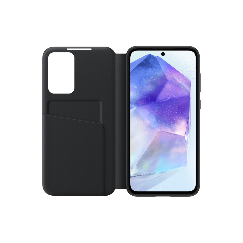 EF-ZA556CBE Samsung Smart View Puzdro pre Galaxy A55 5G Black