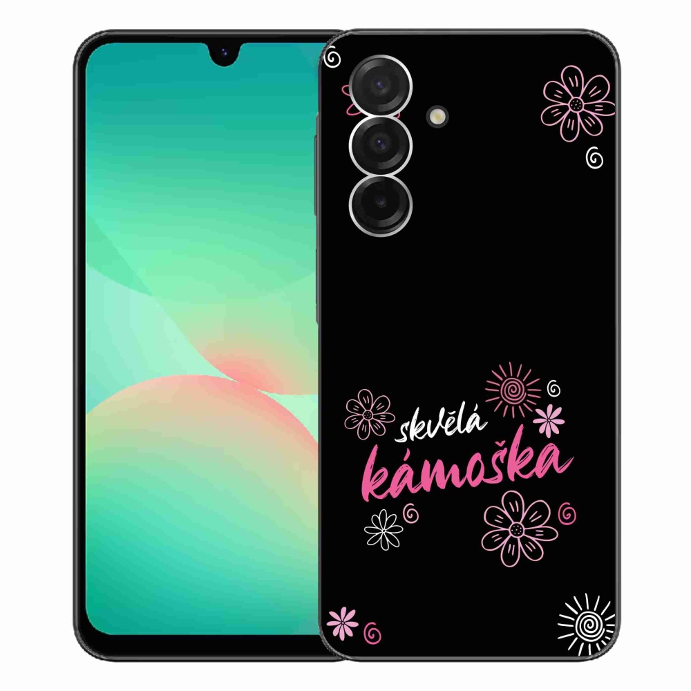 Gélový kryt mmCase na Samsung Galaxy A26 5G - skvelá kamoška čierne pozadie
