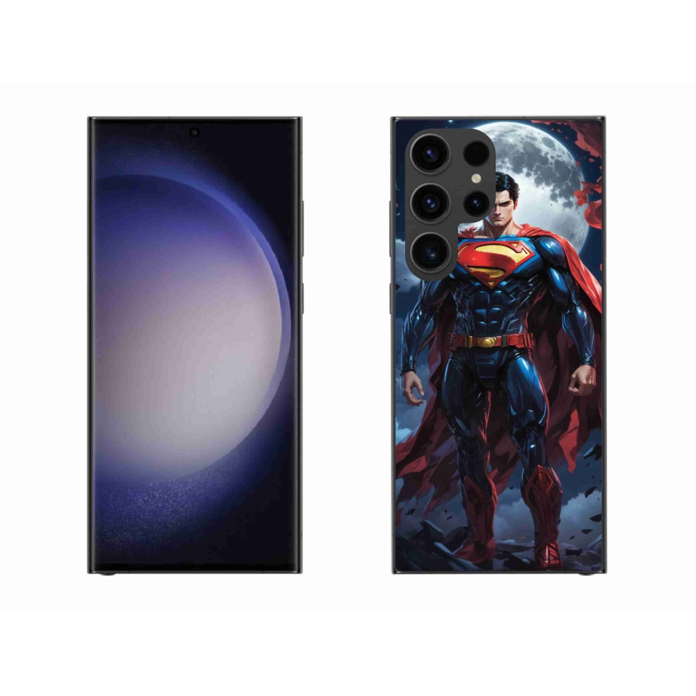 Gélový kryt mmCase na Samsung Galaxy S23 Ultra 5G - superman