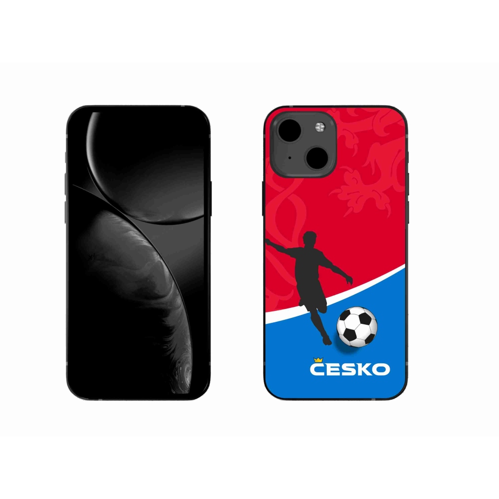 Gélový kryt mmCase na iPhone 13 6.1 - futbal Česko