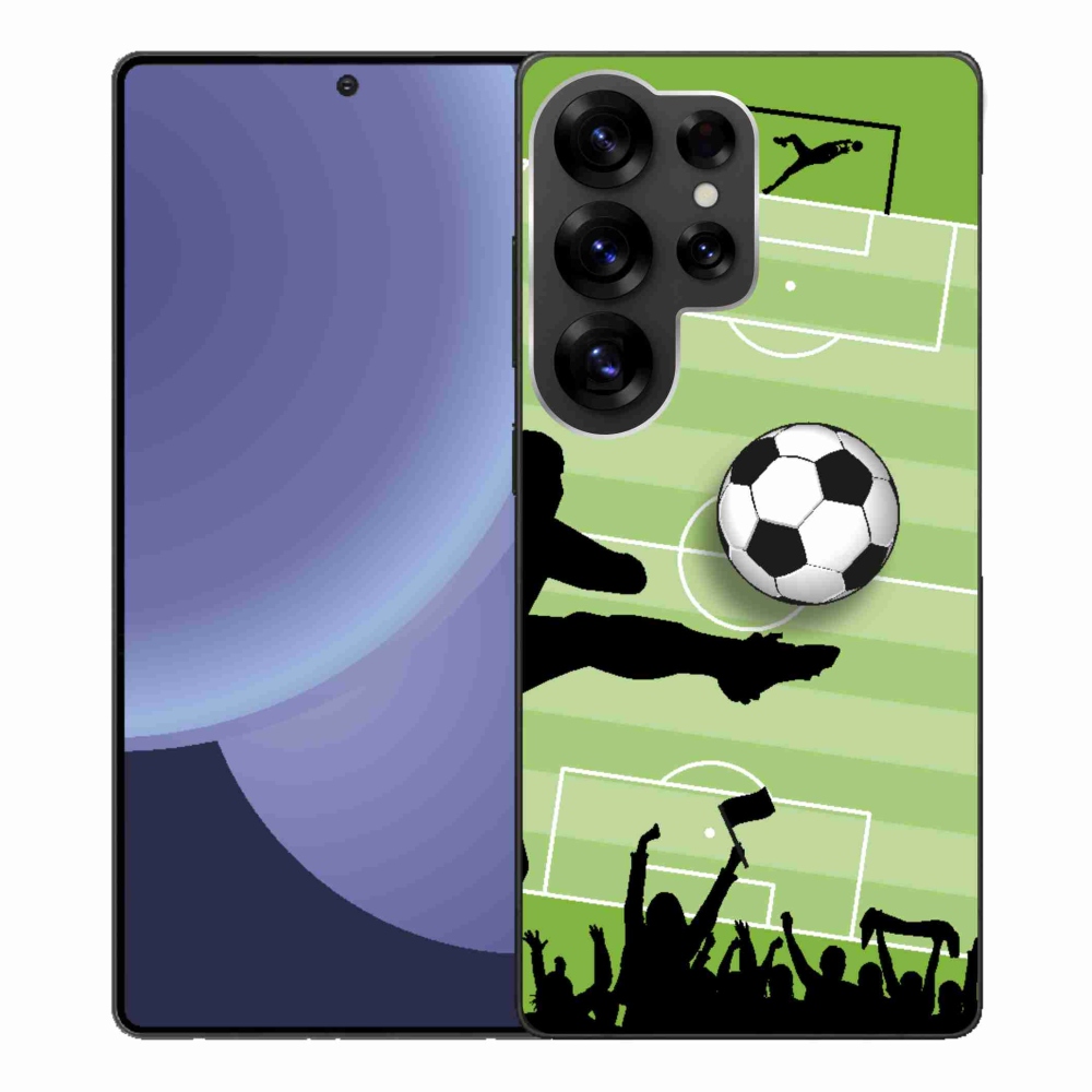 Gélový kryt mmCase na Samsung Galaxy S25 Ultra - futbal 3