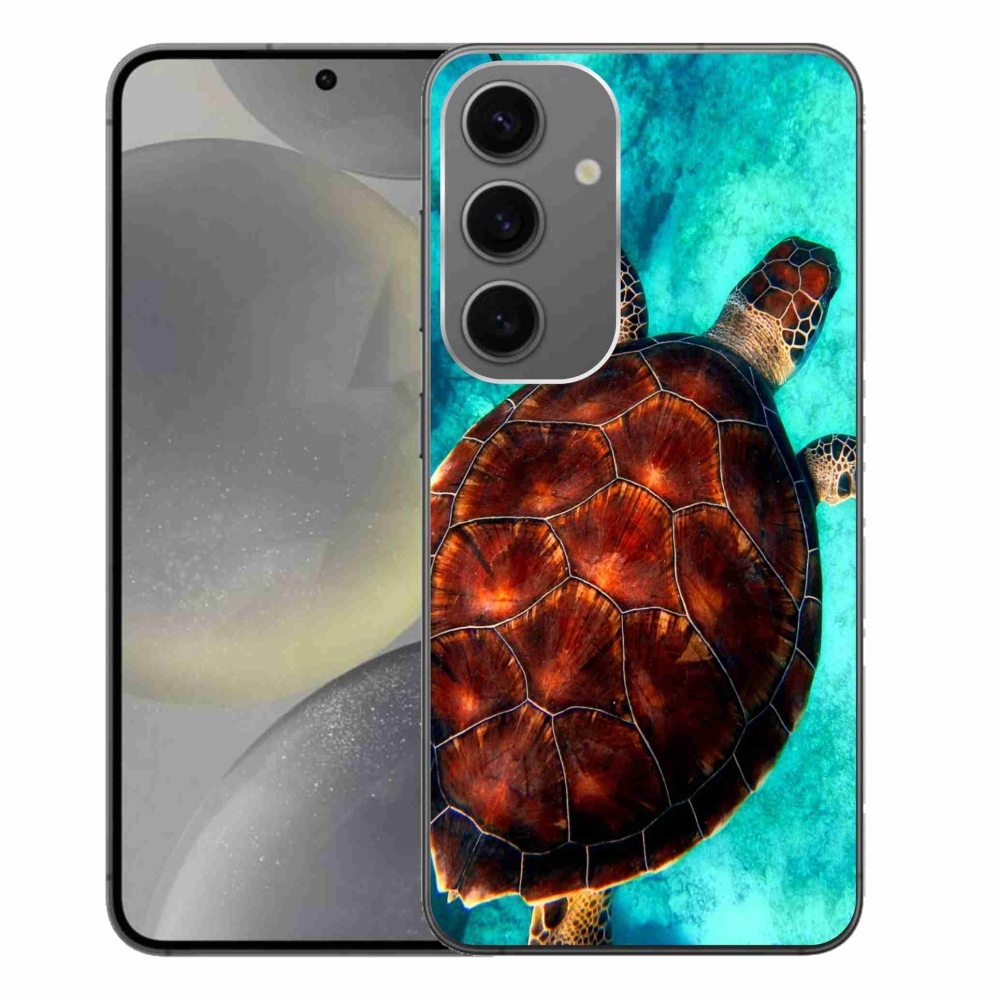 Gélový kryt mmCase na Samsung Galaxy S24+ - korytnačka