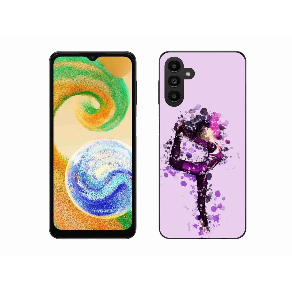 Gélový kryt mmCase na Samsung Galaxy A04s (164.7x76.7x9.1mm) - baletka