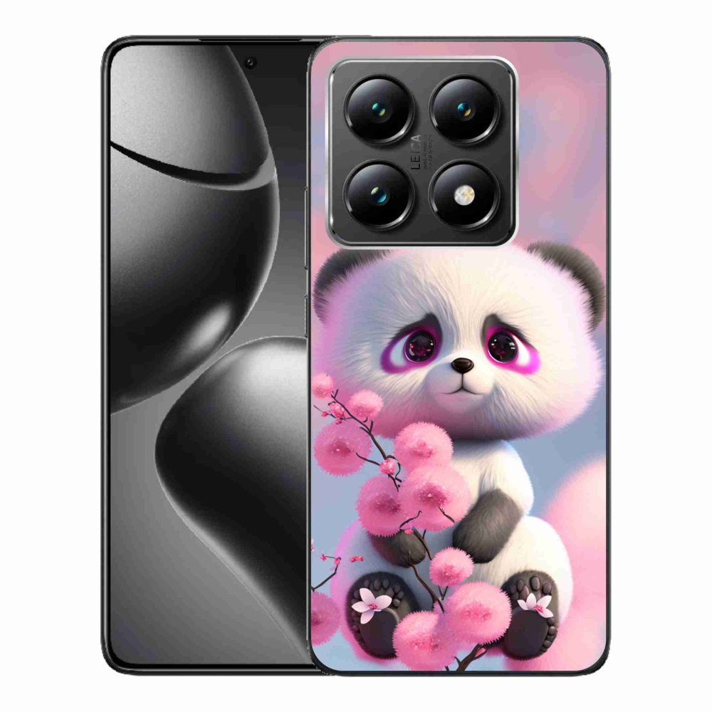 Gélový kryt mmCase na Xiaomi 14T - roztomilá panda 1