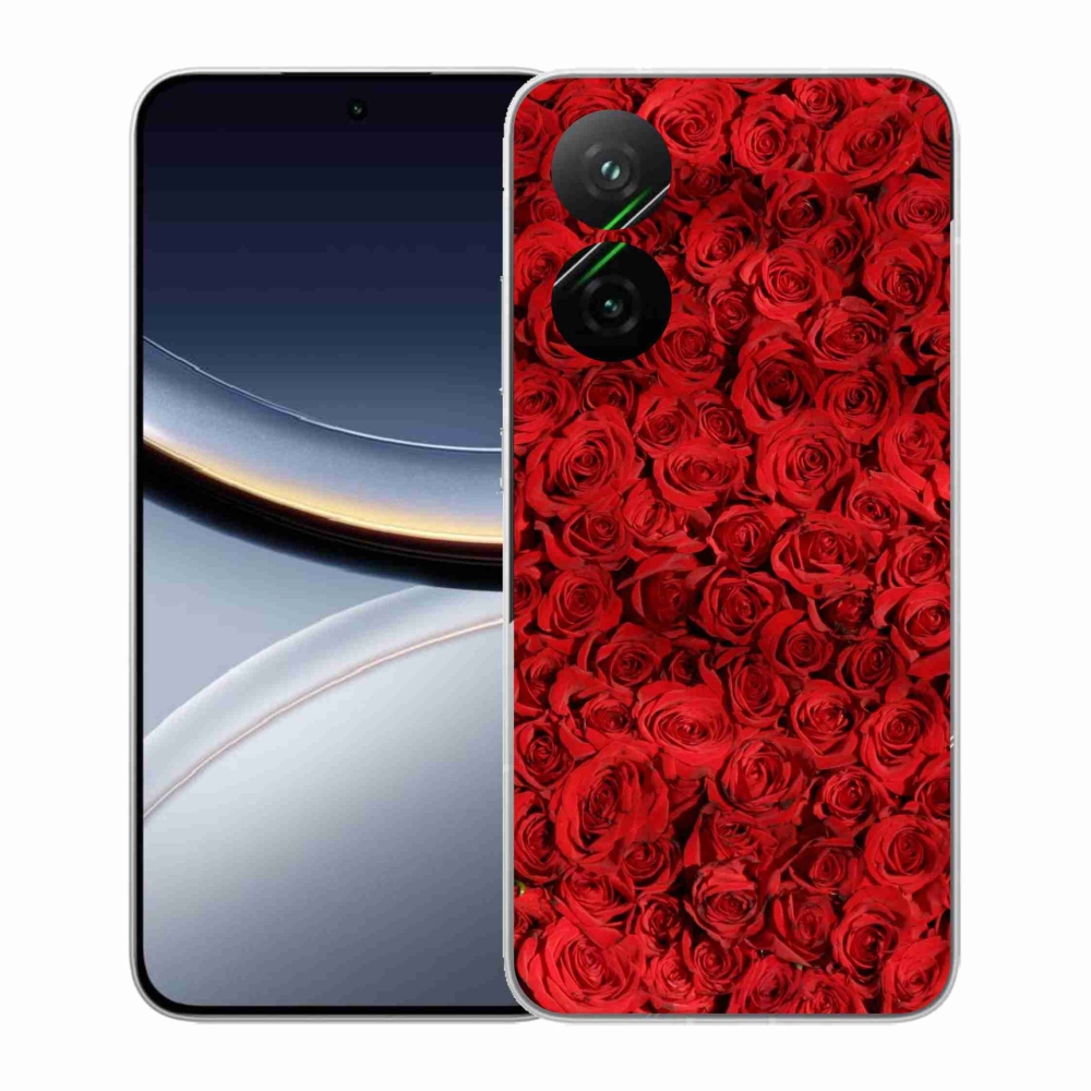 Gélový kryt mmCase na Xiaomi Poco F7 5G - ruža